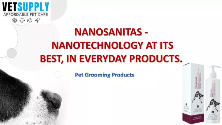 nanosanitas nanotechnology at its best in everyday products