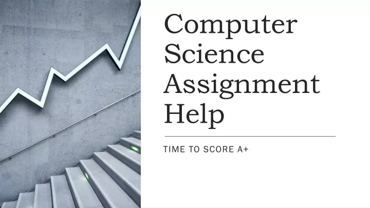 computer science assignment help