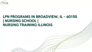 LPN Programs in Broadview, IL – 60155  Nursing School  Nursing Training Illinois