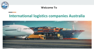 International Logistics Companies Australia | TSL Australia