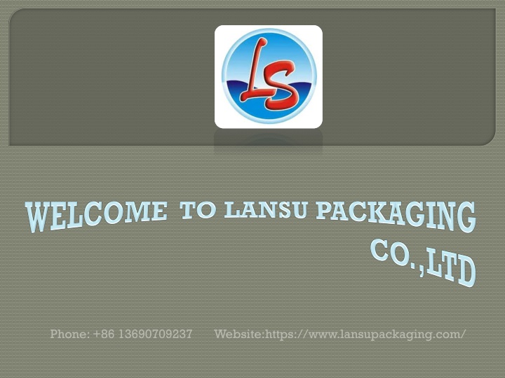 welcome to lansu packaging co ltd