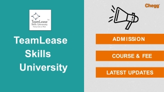 teamlease skills university