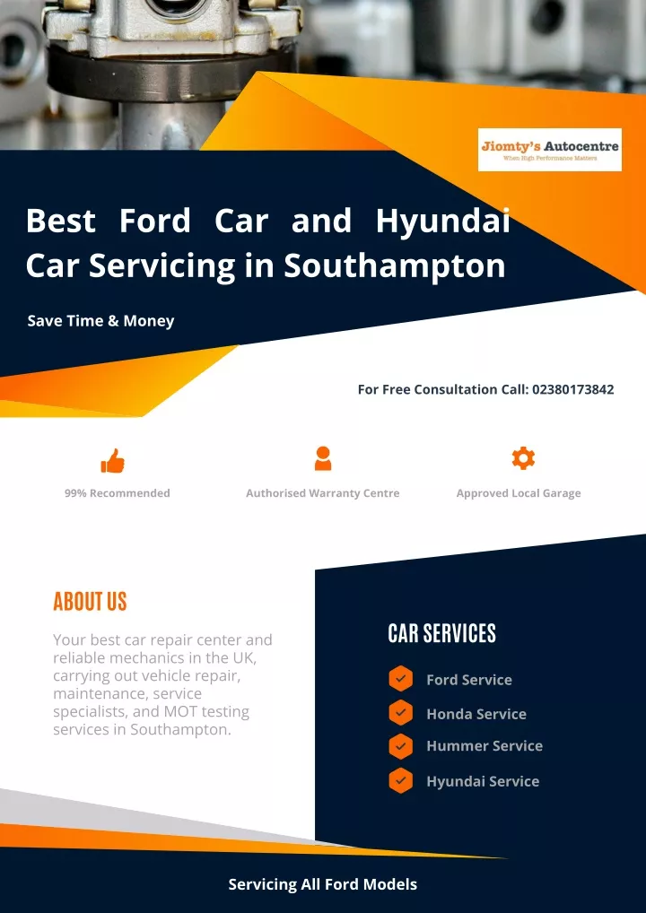 best ford car and hyundai car servicing