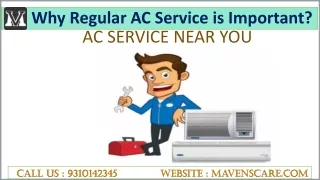 Why Regular AC Service is Important?