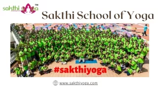 Learn ashtanga vinyasa with Sakthi School of Yoga