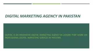 Best Digital Marketing Agency in Pakistan 2021 - Top Digital Marketing Services