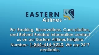 Eastern Airlines Cheap Baggage Services - 1-844-414-9223