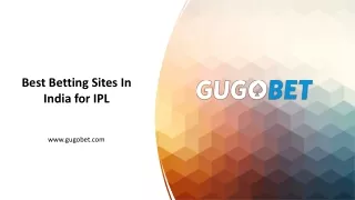Best Betting Sites In India for IPL | Gugobet