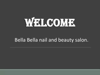 welcome