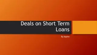 Aspire Offers Deals on Short Term Loans across Singapore