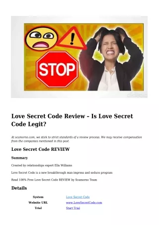 love-secret-code_review