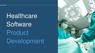 healthcare software product development