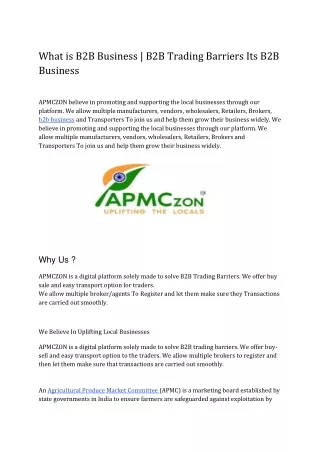 What is B2B Business _ B2B Trading Barriers Its B2B Business-converted