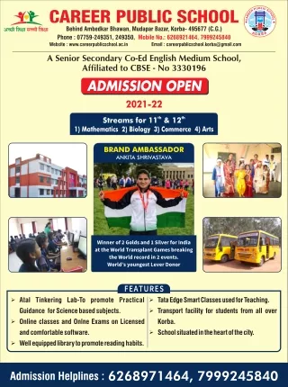 best private cbse school in korba