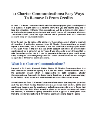 11 charter communications easy ways to remove