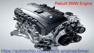 Rebuilt BMW Engine
