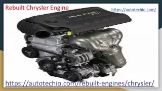 Rebuilt Chrysler Engine