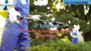 JT Solution | Pest Control & Fumigation Services Agency