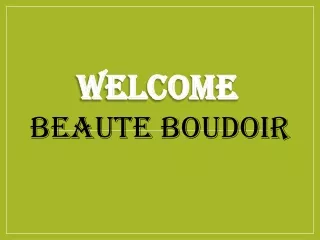 welcome