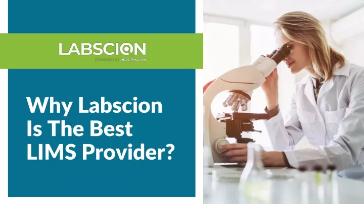 why labscion is the best lims provider