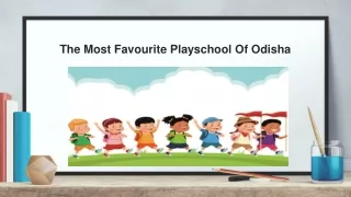 Sai Angan — The Most Favourite Playschool Of Odisha