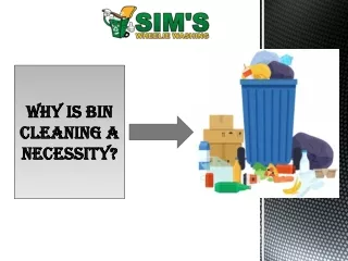 Why is Bin Cleaning a Necessity?