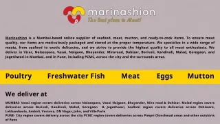 Order Seafood Online  in Mumbai - Marinashion