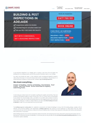 Smart Choice Buildings and inspections