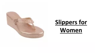 Slippers for Women