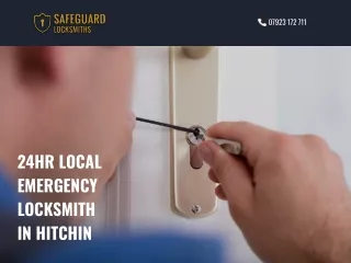 24HR LOCAL EMERGENCY LOCKSMITH IN HITCHIN