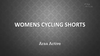 Womens Cycling Shorts