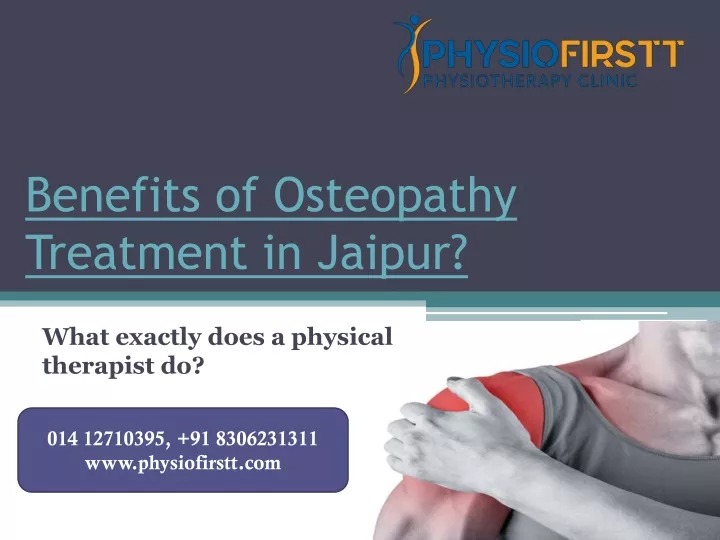 benefits of osteopathy treatment in jaipur