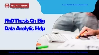 ph d thesis on big d a ta a nalytic help