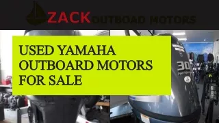 Used Best Yamaha outboard motors for sale