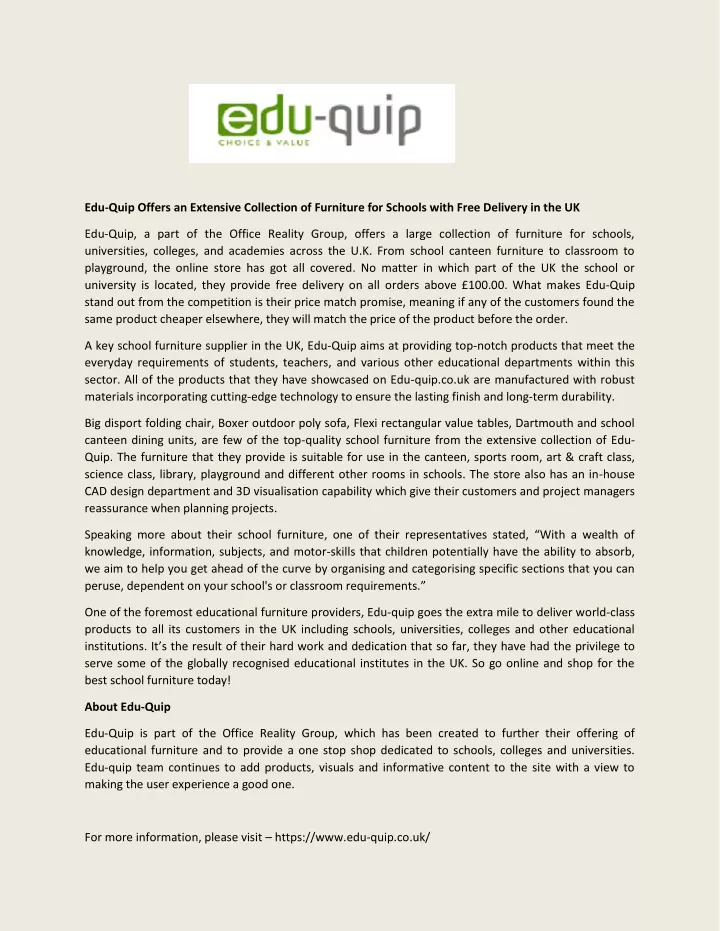 edu quip offers an extensive collection