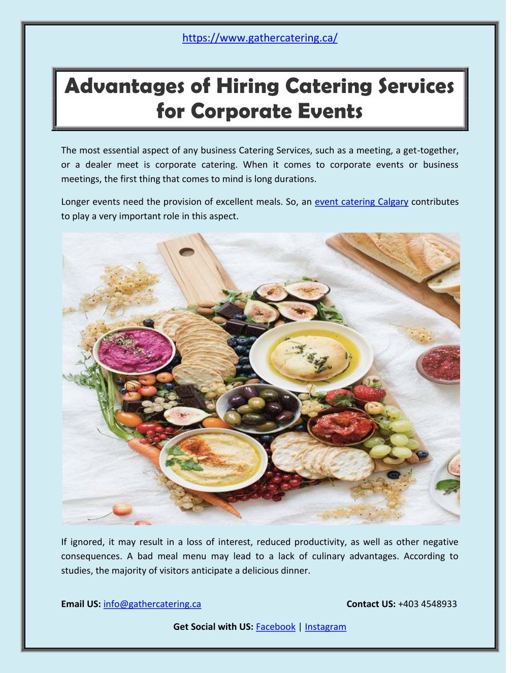 The 4 Benefits of Using Corporate Event Catering