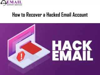 How to Recover a Hacked Email Account?