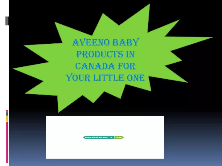 aveeno baby products in canada for your little one