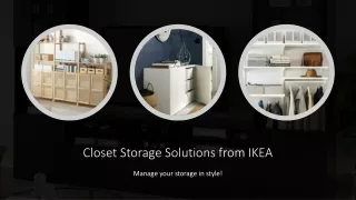 closet storage solutions from ikea