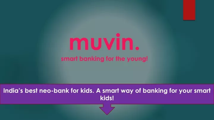 muvin smart banking for the young