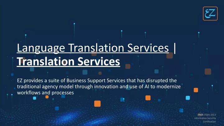 language translation services t ranslation s ervices