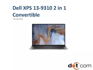 Dell XPS 13-9310 2 in 1 Convertible price in pakistan