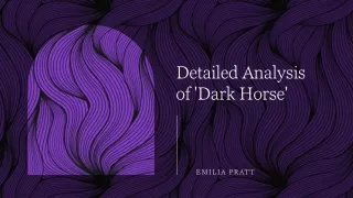 Analysis of Dark Horse