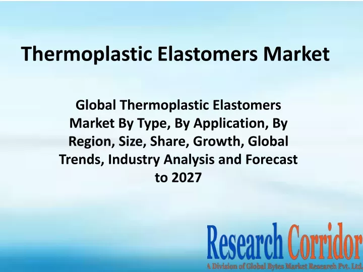 thermoplastic elastomers market