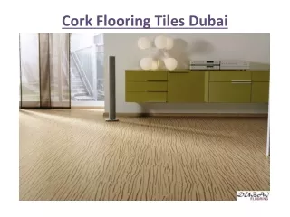 cork flooring tiles dubai
