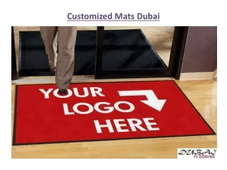 customized mats dubai