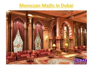 moroccan majlis in dubai