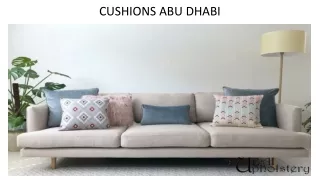 cushions abu dhabi