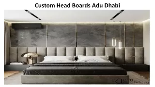 custom head boards adu dhabi