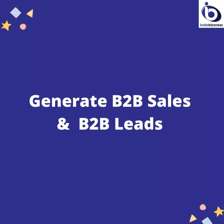 generate b2b sales b2b leads